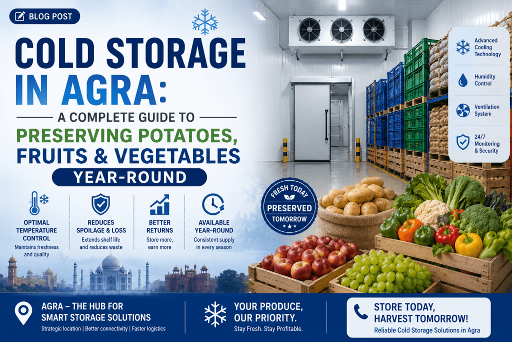 Cold Storage in Agra: A Complete Guide to Preserving Potatoes, Fruits & Vegetables Year-Round